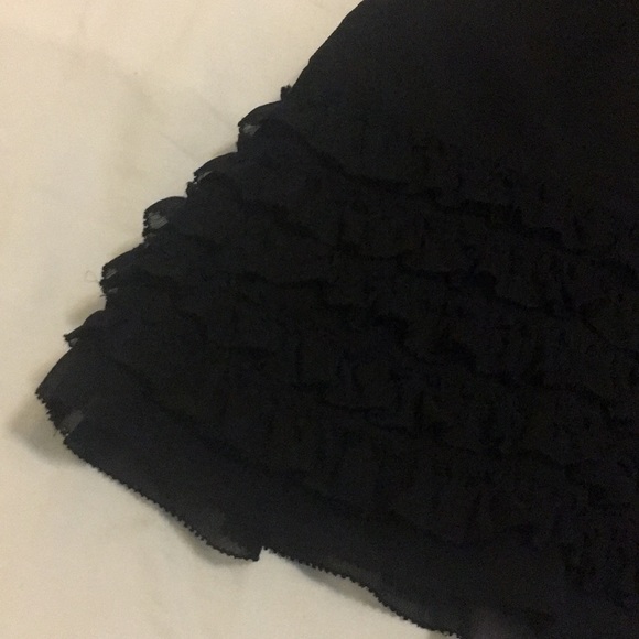 Ann Taylor Loft black spaghetti strap black dress - Picture 2 of 7